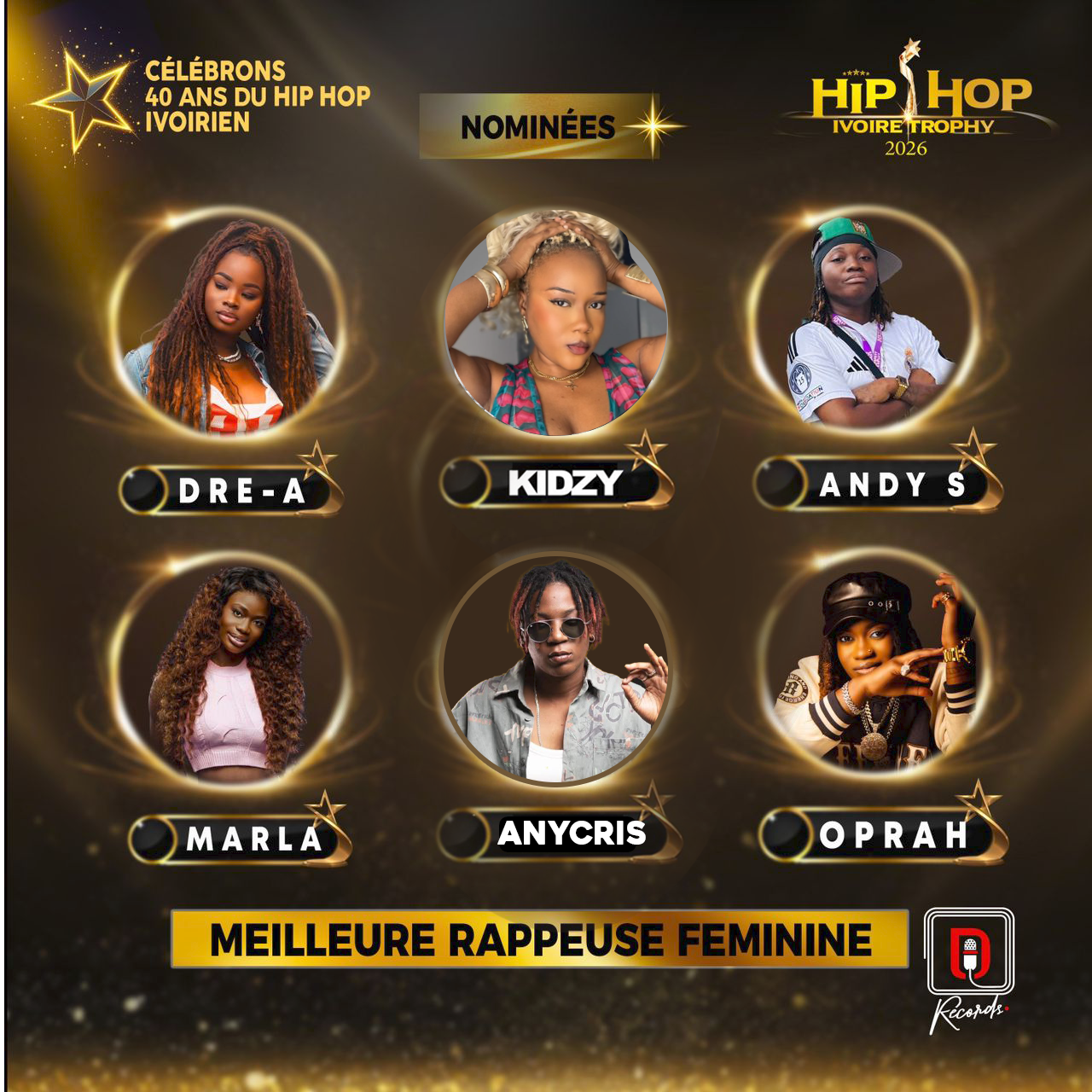 MEILLEURE RAPPEUSE FEMININE